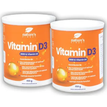 Nature´s Finest 2x Vitamin D3 2000iu 150g