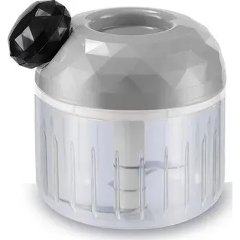 Kuchyňský mlýnek Ruční drtič česneku a zeleniny | kuchyňský mlýnek, mini sekačka - Šedá