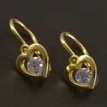Goldpoint Srdíčka zlaté dětské náušnice Váha: 0.93 g