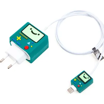 Obal na Apple nabíječku 18W / 20W pro Apple iPhone + obal na kabel - silikonový - herní konzole