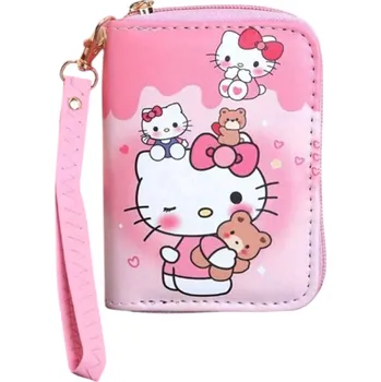 Dětská peněženka Hello Kitty s medvídkem