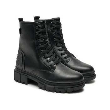 Pánská treková obuv Turistická obuv s.Oliver 5-25220-41 Černá 36