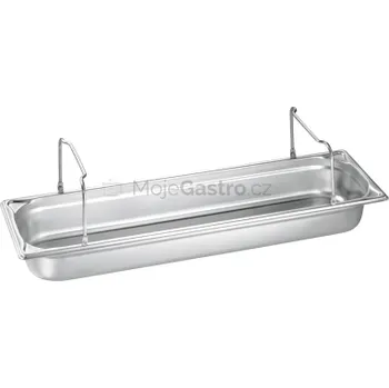 Plech na pečení B.PRO Gastronadoba GN-B 2/4-100 s úchyty