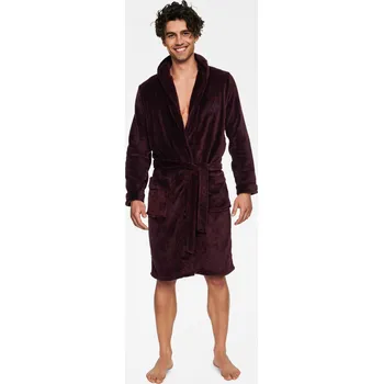 Dámský župan Župan Trick 40067-93X Maroon - Henderson XXL