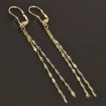 Goldpoint Zlaté visací náušnice lambáda Váha: 1.63 g