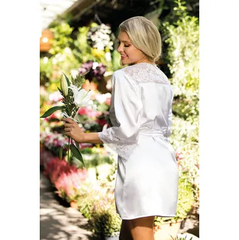 Dámské šaty Šaty Nikola 2 White - Dkaren XXL