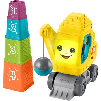 Hračka pro nejmenší Fisher Price Mluvící jeřáb