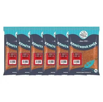 Návnadová surovina Sportcarp vnadící směs 3 kg Varianta: balení 6 ks - Chilli Fruit