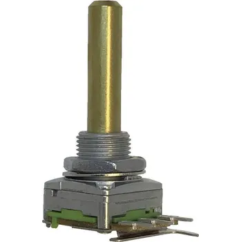Potenciometr Potentiometer Service 63250-01600-2163/B2,5K, RD1601F-20F4-30R-B2,5K-602 otočný potenciometr, 1cestný , Mono, 0.2 W, 2.5 kΩ, 1 ks