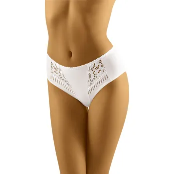 Dámské spodní prádlo Kalhotky Eco-Fa White - Wol-Bar XXL