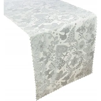 Prostěradlo Bieżnik odstíny šedé, stříbrný 100 x 50 cm