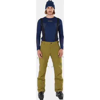 Snowboardové kalhoty FUNDANGO Pánské lyžařské kalhoty Fundango Teak 32 ZELENÁ