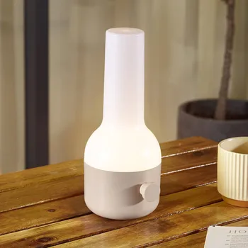 Venkovní osvětlení Nabíjecí stolní lampa Lindby LED Isaline, béžová, stmívatelná, IP44 - Délka kabelu USB 100 cm béžová, bílá 1 x 2,5 W LED