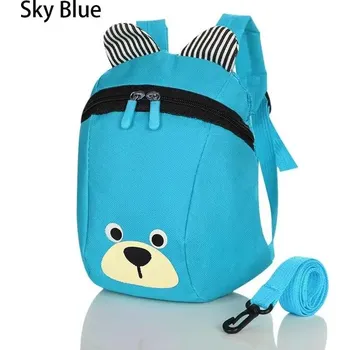 Dětský batoh Batůžek pro nejmenší | dětský batoh, styl medvídek - světle modrá
