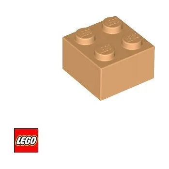Stavebnice LEGO LEGO® Dílky LEGO KOSTKA 2x2 / 3003 Barva: Tmavě-Nugátová 3003