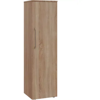 Šatní skříň LXN 4 - 4D kancelářská skříň, 1-dveřová, pravá, 1450x400x400, dub bardolino