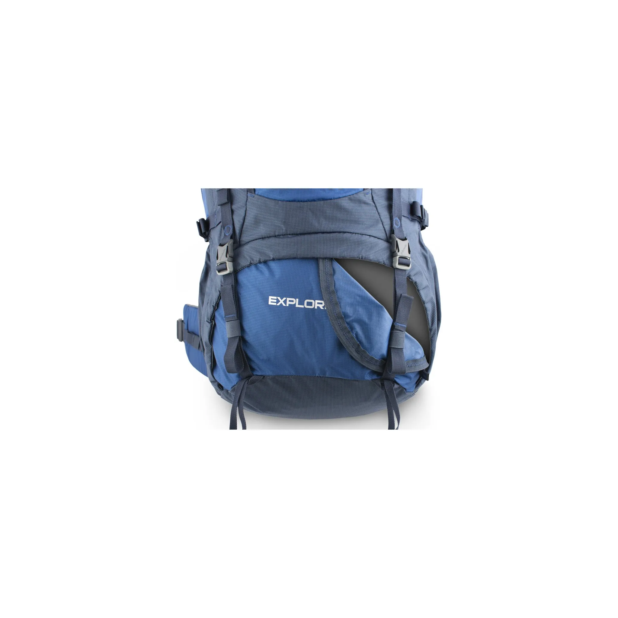 Fotografie 7 - Turistický batoh Pinguin Explorer 100 l modrý