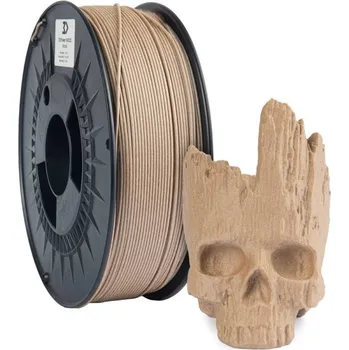 Filament Filament 3DPower PLA Wood Přírodní [1,75mm, 1kg]