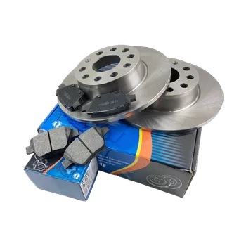 Brzdový komplet Brzdy kotouče a desky zadní Škoda Octavia II III IV Superb II 272mm - KRAFT