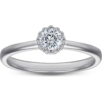 Prsten Stříbrný zásnubní prstýnek JEMNOST Velikost prstenu: 8 (EU: 57-58) Ag 925; ≤1,9 g.