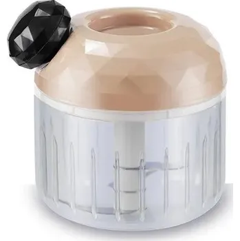 Kuchyňský mlýnek Ruční drtič česneku a zeleniny | kuchyňský mlýnek, mini sekačka - růžový