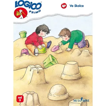 Pexeso Karty Primo Ve školce (modrý rámeček, 3 roky) | Mutabene