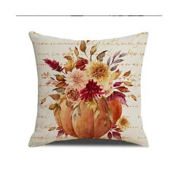 Povlak na polštářek Flamenco Mystique Povlak na polštář 45x45cm s krásným podzimním BOHO tiskem POD184