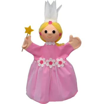 plyšák Maňásek Víla květin.růžová 34cm, maňásek