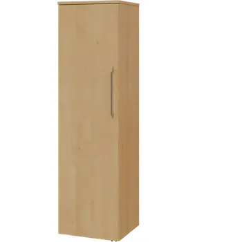 Šatní skříň LXN 4 - 4D kancelářská skříň, 1-dveřová, levá, 1450x400x400, javor horský