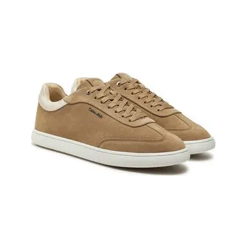 Dámské tenisky Sneakersy Calvin Klein Cupsole Lace Up - Sue HW0HW02436 Hnědá 39