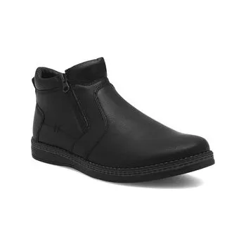 Dámské kozačky Polokozačky Lanetti MBS-CARDIFF-10 Černá 42