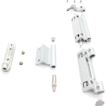 Příslušenství k oknu ROTO Sada závěsová strana OS č. 1 90 kg R01.5-1029 AL, stříbrná (377455)