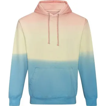 Dámská mikina Just Hoods Batikovaná mikina - Pastel Sunset Dip | XS