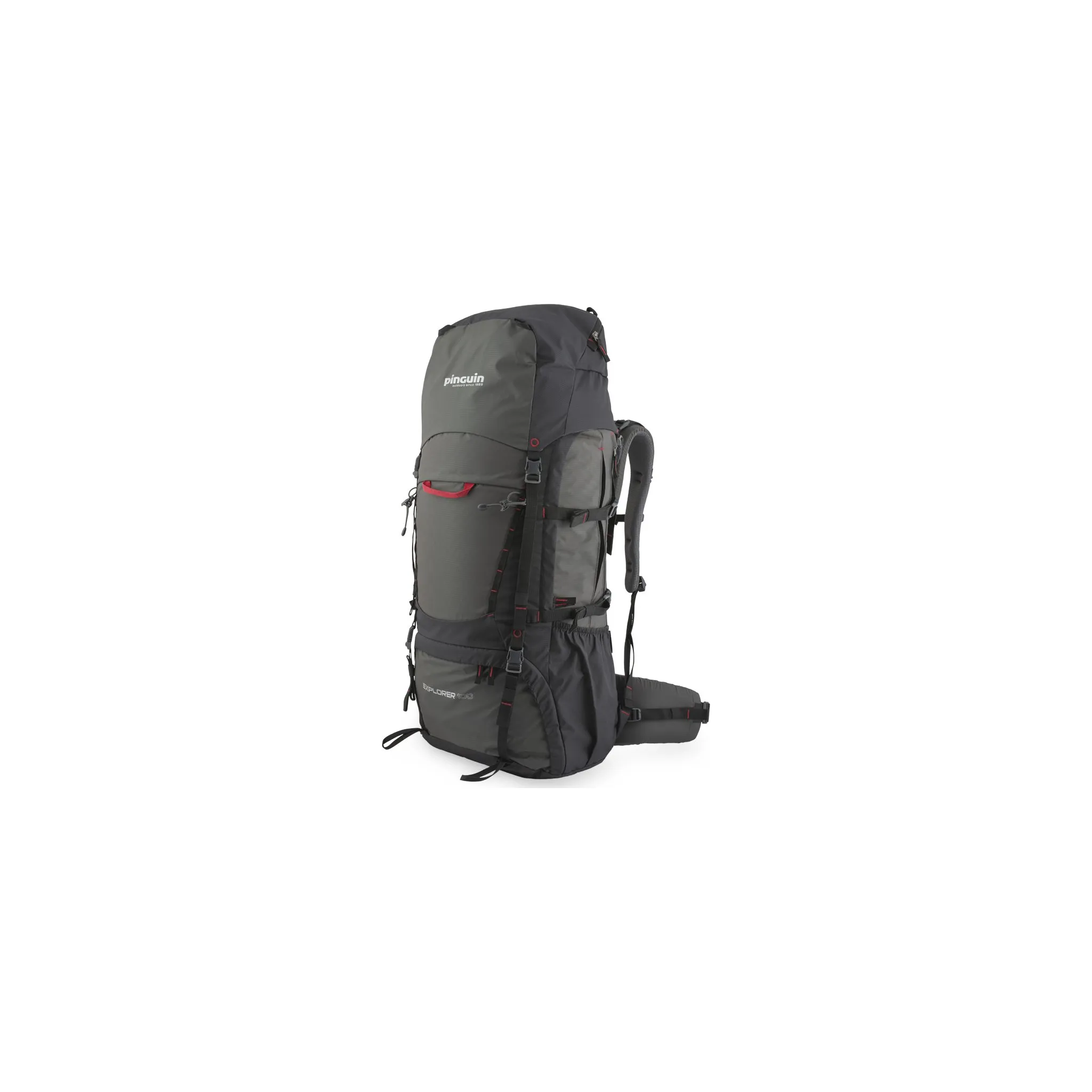 Fotografie 1 - Turistický batoh Pinguin Explorer 100 l černý