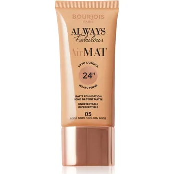 Přípravek na tvář Bourjois Air Mat matující make-up odstín 05 Golden Beige 30 ml