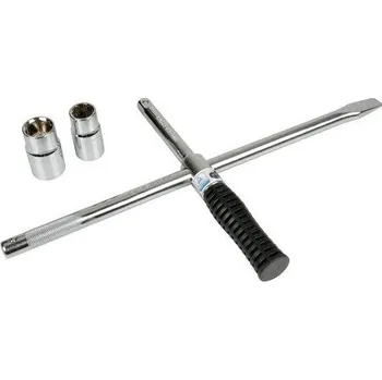 Klíč Klíč na kola křížový skládací 17/19 a 21/23 mm LAMPA