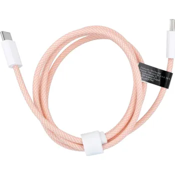 Datový kabel Kabel USB-C na USB-C PD QC3.0 3A 60W C263 1m růžový