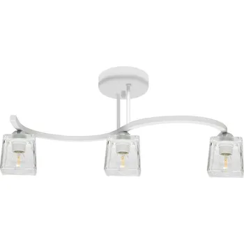 Nástěnné svítidlo Lustr Přisazený lustr SANTOS 3xE27/60W/230V bílá