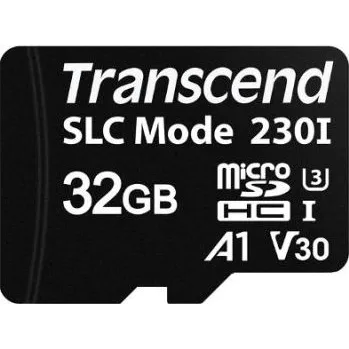 Paměťová karta Karta Micro SD MicroSDHC 32 GB Ne 3D TLC (SLC mode) Transcend