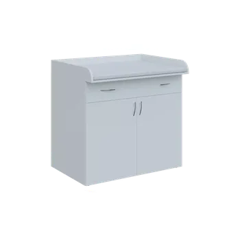 přebalovací pult a komoda NXPP - 100 přebalovací pult, 1000x1000x800, bílá