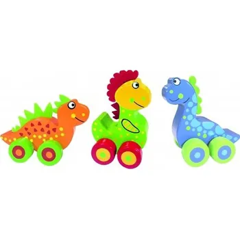 Dřevěná hračka Hračka pro nejmenší Moji první dinosauři