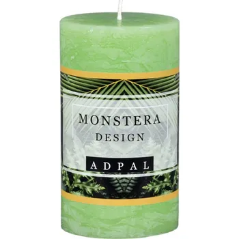 Svíčka Svíčka vonná rustikální MONSTERA DESIGN 7x12cm