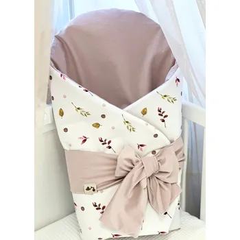 Zavinovačka Klasická zavinovačka - pudrová s podzimními lístky