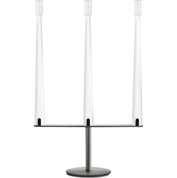 Lampička Dobíjecí stolní lampa LED Nemo Sorrento, bílá, 3 světla, USB bílá, šedá 3 x 1,8 W LED - Doprava zdarma