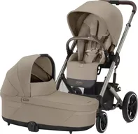 Cybex Balios S Lux + Cot S Lux 2024 Almond Beige/Taupe Frame