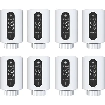 Hlavice pro radiátor Comet Termostatická hlavice Wifi TRV - set 8 ks - přímé spojení s Wifi