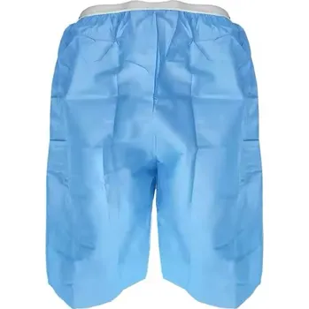 Jednorázový oděv Jednorázové Kolonoskopické Šortky MEDIAL – Komfortní Ochrana pro Pacienty Barva: Modrá