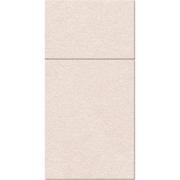 Papírový ubrousek Sáčky na příbory PAW AIRLAID 40x40 cm Monocolor (beige), 25 ks/bal