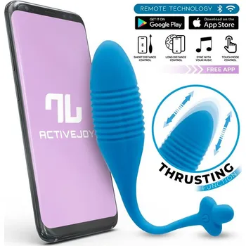 InToYou App Series Thrusting Egg with App Blue