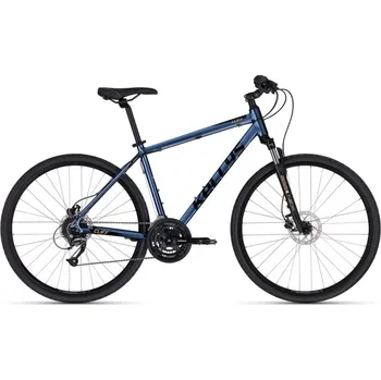KELLYS CLIF 90 pánský cross-28" Shimano Acera 3x8 HD - XL / Modrá